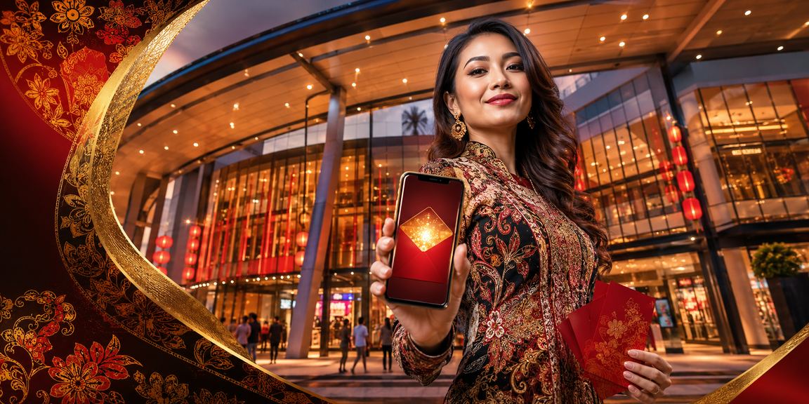 Bonus sampul merah bergaya batik di Johor Bahru untuk pemain meja kopi4d