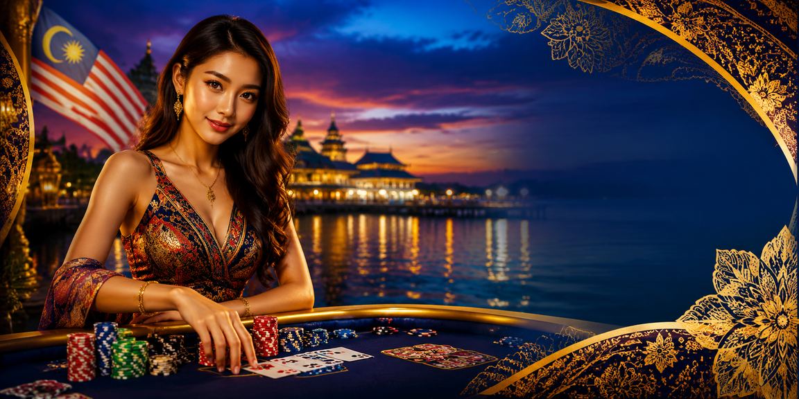 Permainan poker gaya Malaysia dengan motif batik di platform kopi4d